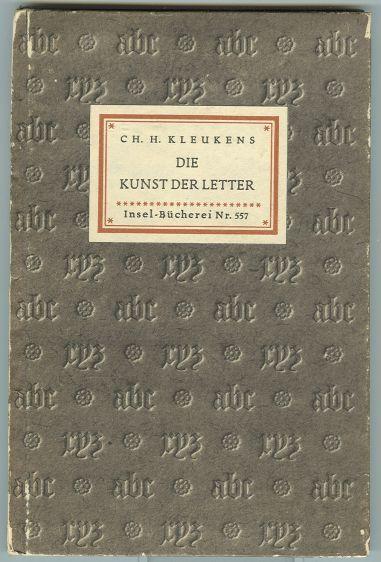 DIE KUNST DER LETTER