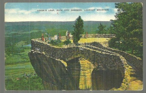 LOVER'S LEAP, ROCK CITY GARDENS, LOOKOUT MOUTAIN, TENNESSEE