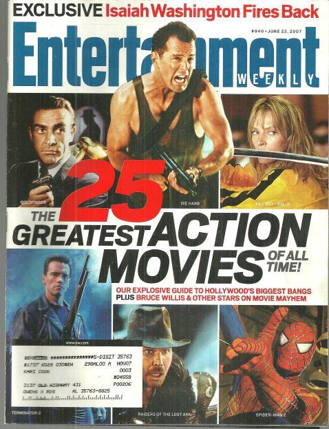 ENTERTAINMENT WEEKLY MAGAZINE JUNE 22, 2007