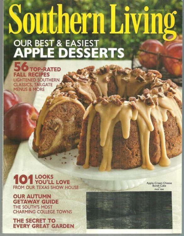 SOUTHERN LIVING MAGAZINE SEPTEMBER 2011