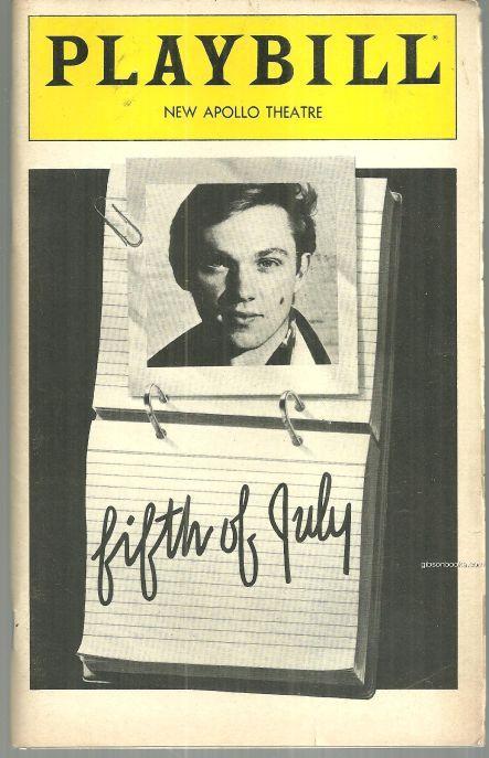 FIFTH OF JULY, NEW APOLLO THEATRE, AUGUST 1981