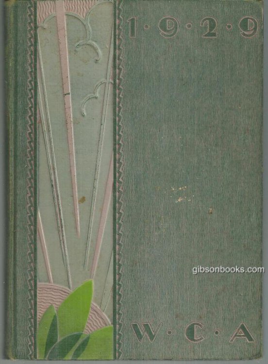 BELLS AND POMEGRANATES OF WOMANS COLLEGE OF ALABAMA 1929 YEARBOOK