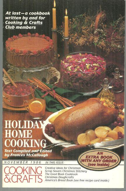 COOKING AND CRAFTS CLUB NOVEMBER 1986 CATALOG