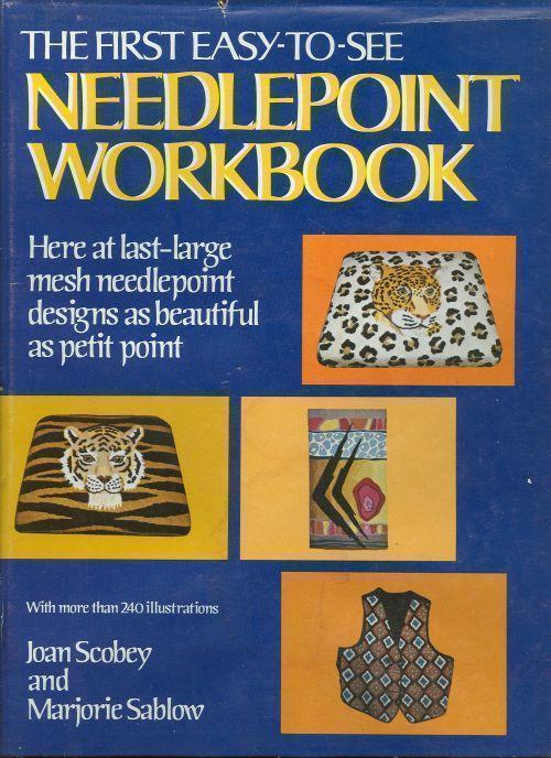 FIRST EASY-TO-SEE NEEDLEPOINT WORKBOOK