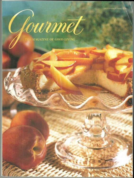 GOURMET MAGAZINE SEPTEMBER 1995 The Magazine of Good Living