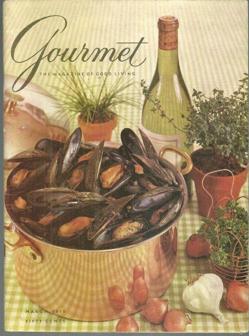 GOURMET MAGAZINE MARCH 1960