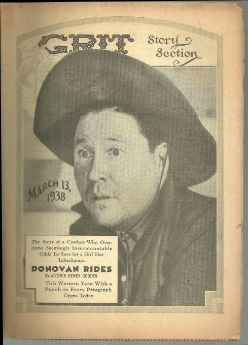 GRIT STORY SECTION MARCH 13, 1938