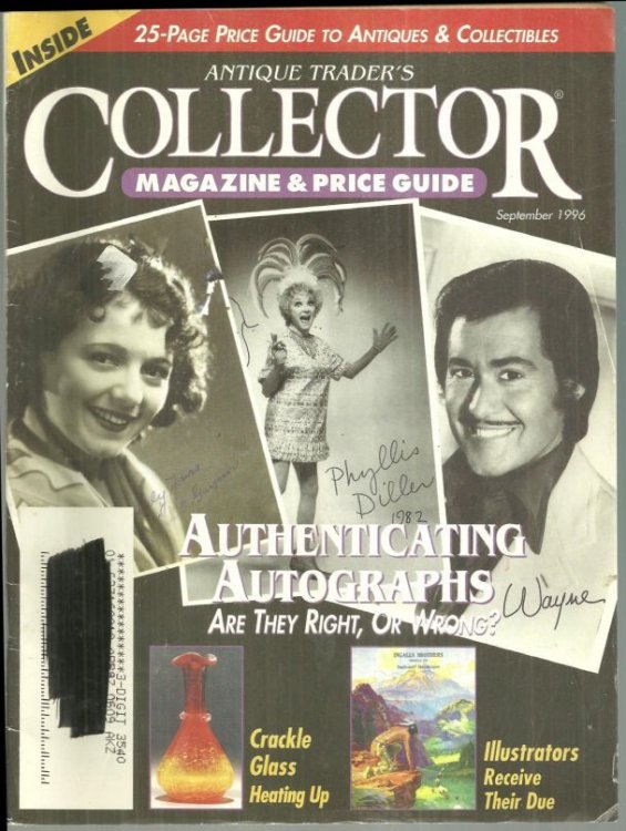 ANTIQUE TRADER'S COLLECTOR MAGAZINE AND PRICE GUIDE SEPTEMBER 1996