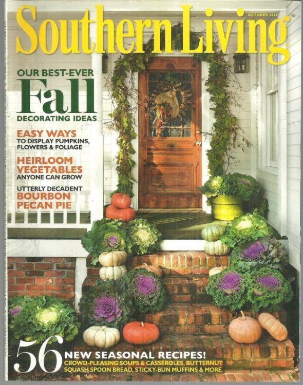 SOUTHERN LIVING MAGAZINE OCTOBER 2011