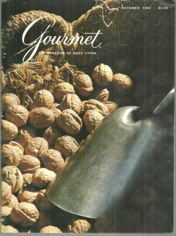 GOURMET MAGAZINE OCTOBER 1982 The Magazine of Good Living