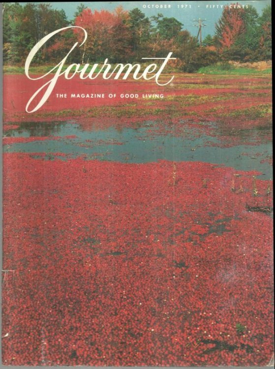 GOURMET MAGAZINE OCTOBER 1971 The Magazine of Good Living