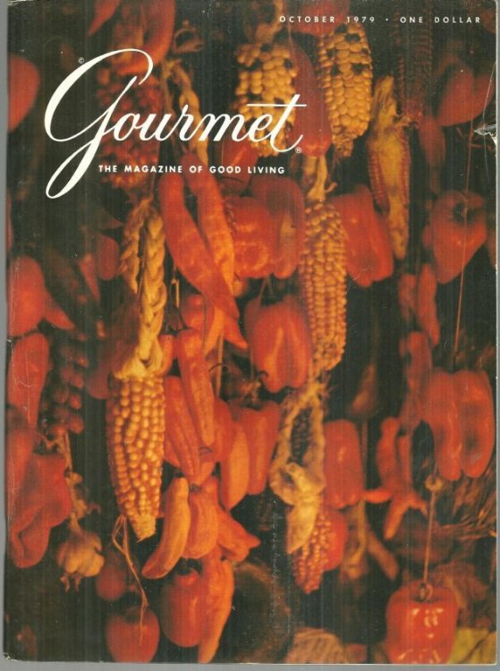 GOURMET MAGAZINE OCTOBER 1979 The Magazine of Good Living