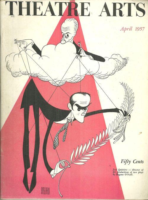 THEATRE ARTS MAGAZINE APRIL 1957