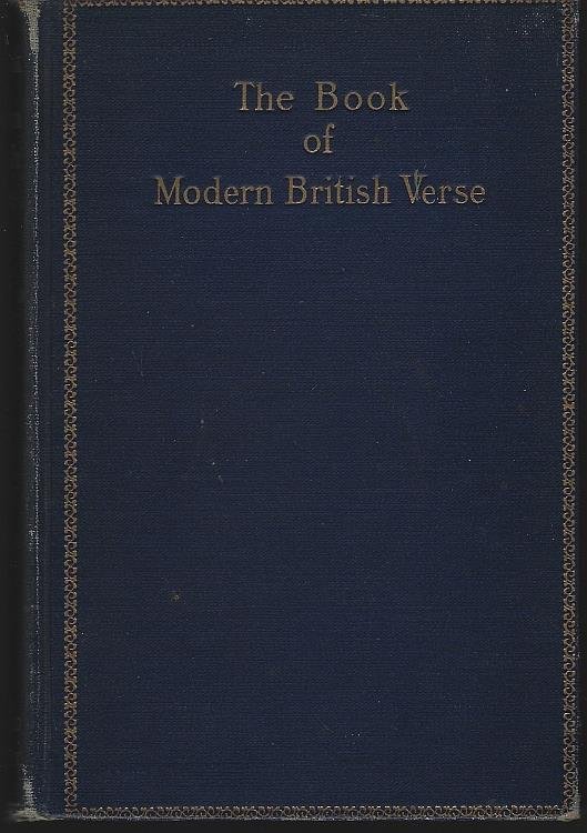 BOOK OF MODERN BRITISH VERSE