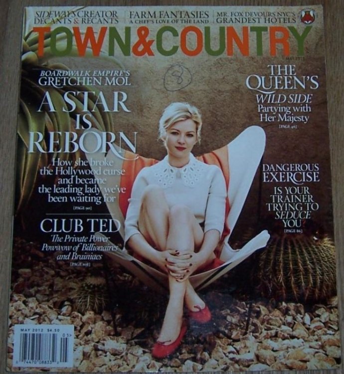 TOWN AND COUNTRY MAGAZINE MAY 2012