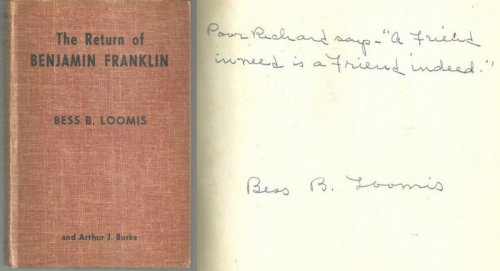 RETURN OF BENJAMIN FRANKLIN