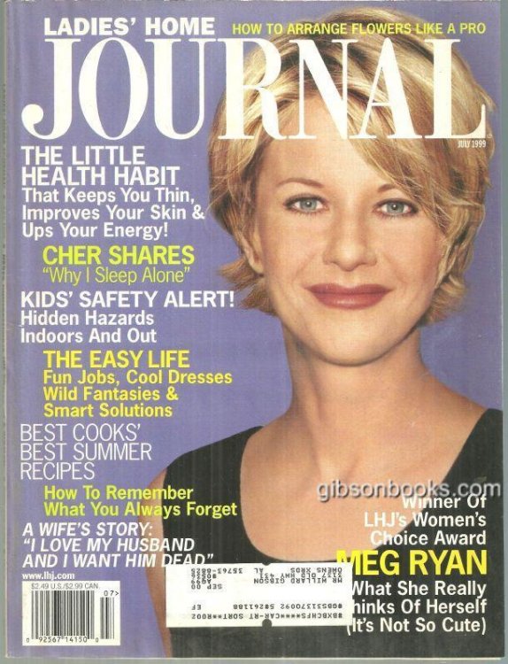 LADIES HOME JOURNAL MAGAZINE JULY 1999