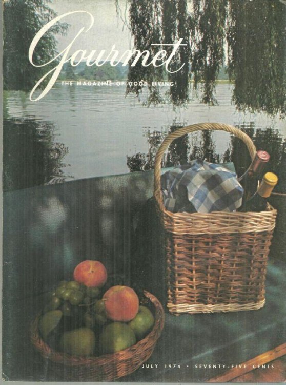GOURMET MAGAZINE JULY 1974 The Magazine of Good Living