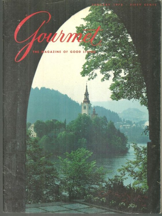 GOURMET MAGAZINE JANUARY 1972 The Magazine of Good Living