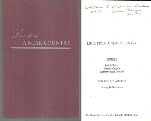 LINES FROM A NEAR COUNTRY