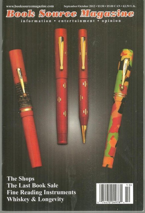 BOOK SOURCE MAGAZINE SEPTEMBER/OCTOBER 2012