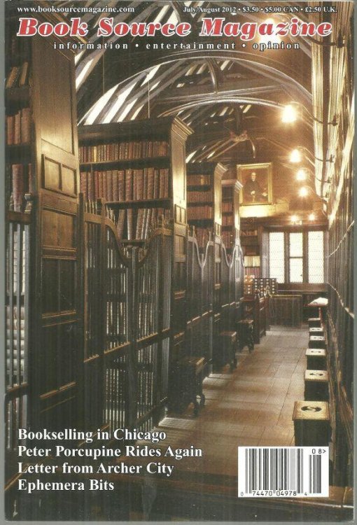 BOOK SOURCE MAGAZINE JULY/AUGUST 2012
