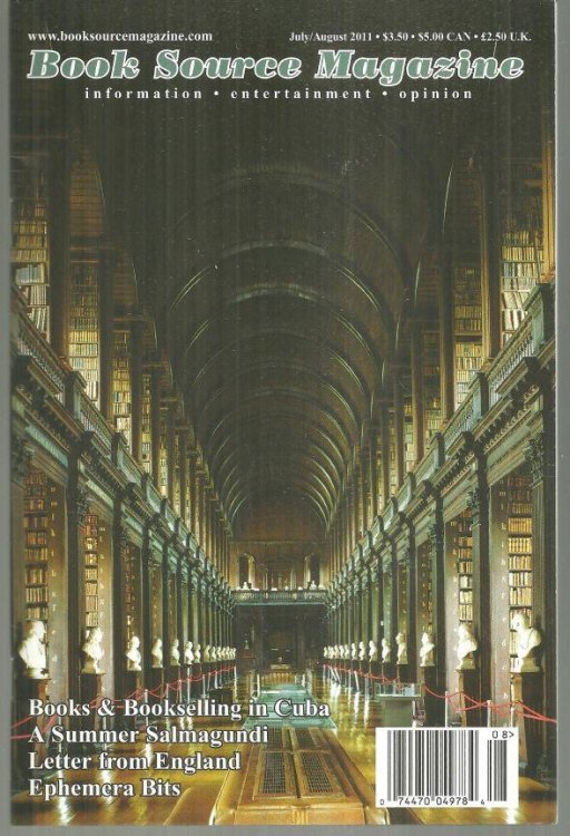 BOOK SOURCE MAGAZINE JULY/AUGUST 2011