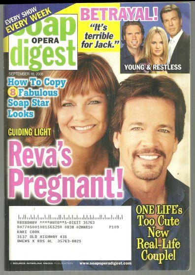 SOAP OPERA DIGEST SEPTEMBER 16, 2008