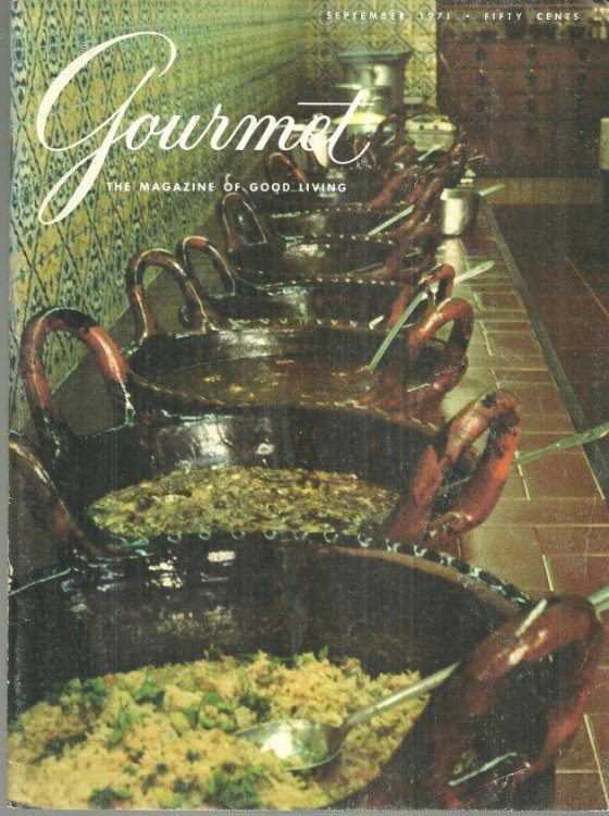 GOURMET MAGAZINE SEPTEMBER 1971 The Magazine of Good Living