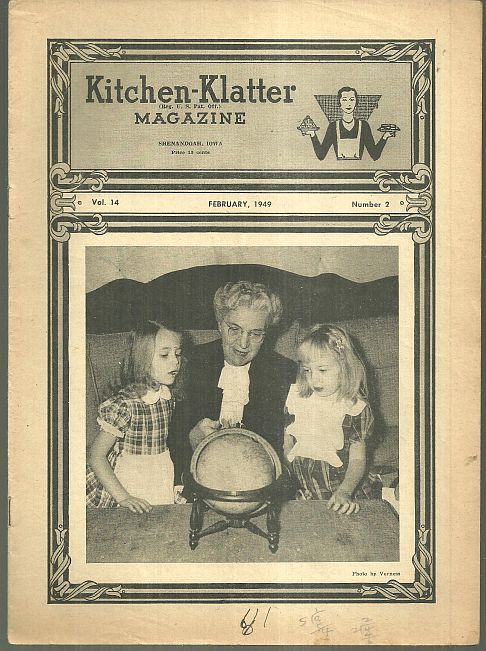 KITCHEN KLATTER MAGAZINE FEBRUARY 1949