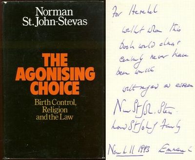 AGONISING CHOICE Birth Control, Religion and the Law
