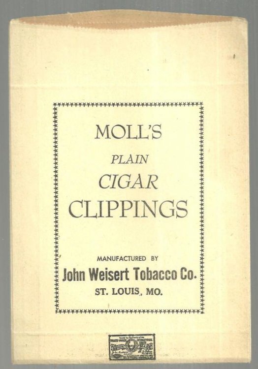 ENVELOPE FOR MOLL'S PLAIN CIGAR CLIPPINGS