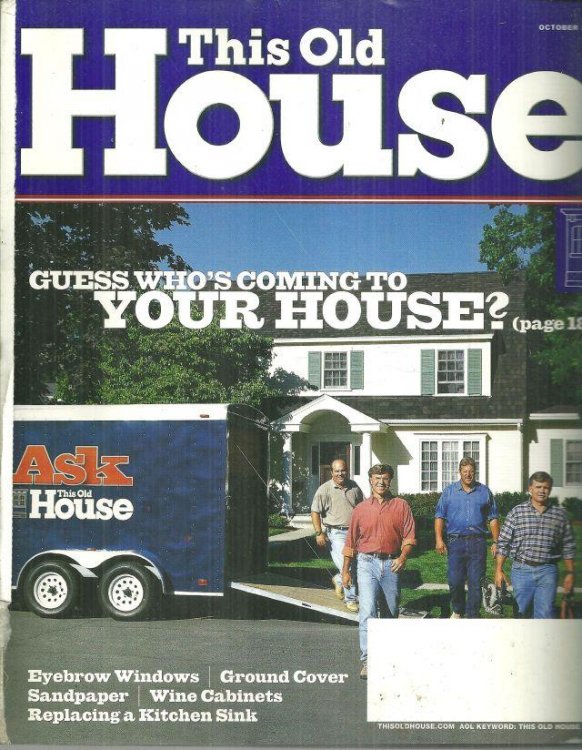 THIS OLD HOUSE MAGAZINE OCTOBER 2002
