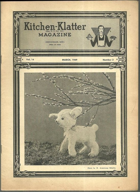 KITCHEN KLATTER MAGAZINE MARCH 1949