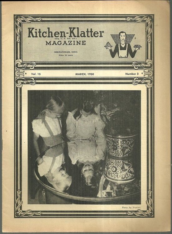 KITCHEN KLATTER MAGAZINE MARCH 1950