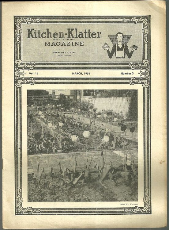 KITCHEN KLATTER MAGAZINE MARCH 1951