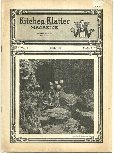 KITCHEN KLATTER MAGAZINE APRIL 1950