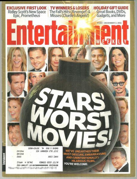 ENTERTAINMENT WEEKLY MAGAZINE DECEMBER 2, 2011
