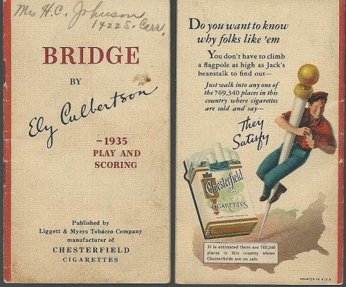 BRIDGE INSTRUCTION IN BIDDING AND PLAYING Based on the 1935 Play and Scoring