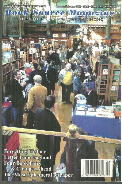 BOOK SOURCE MAGAZINE JANUARY/FEBRUARY 2010