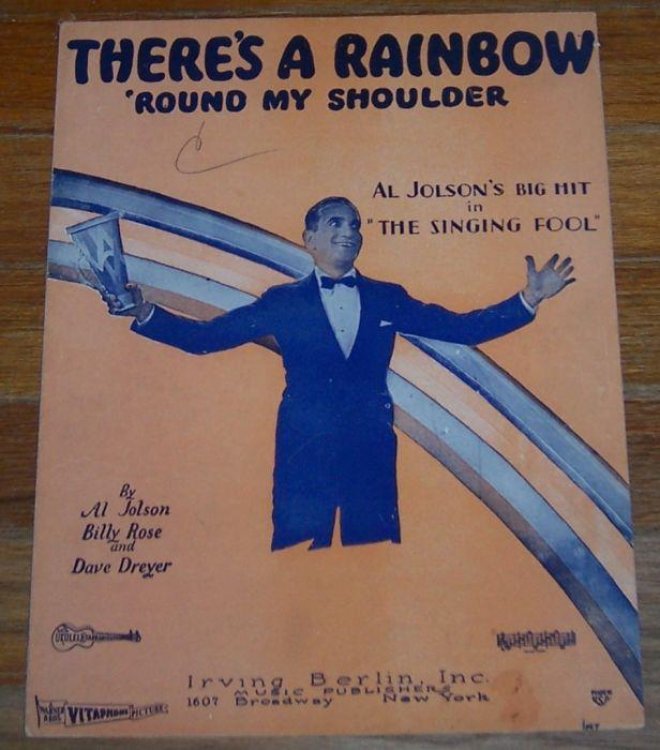 THERE'S A RAINBOW 'ROUND MY SHOULDER