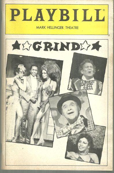 GRIND, MARK HELLINGER THEATRE, MAY 1985