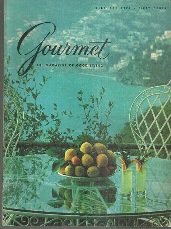 GOURMET MAGAZINE FEBRUARY 1972 The Magazine of Good Living