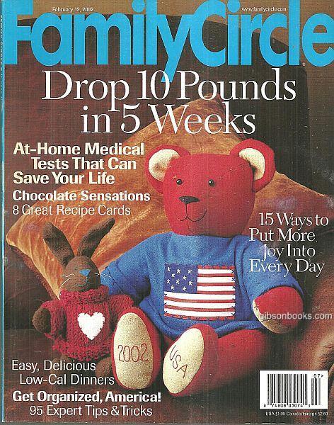 FAMILY CIRCLE MAGAZINE FEBRUARY 12, 2002