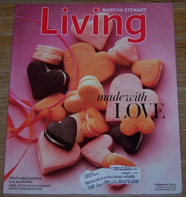 MARTHA STEWART LIVING MAGAZINE FEBRUARY 2013