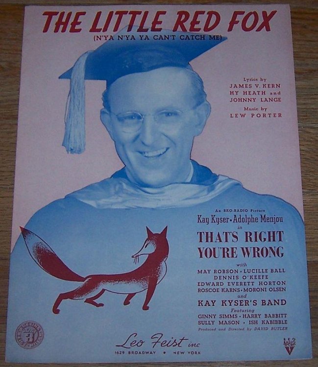 LITTLE RED FOX (N'YA N'YA YA CAN'T CATCH ME)