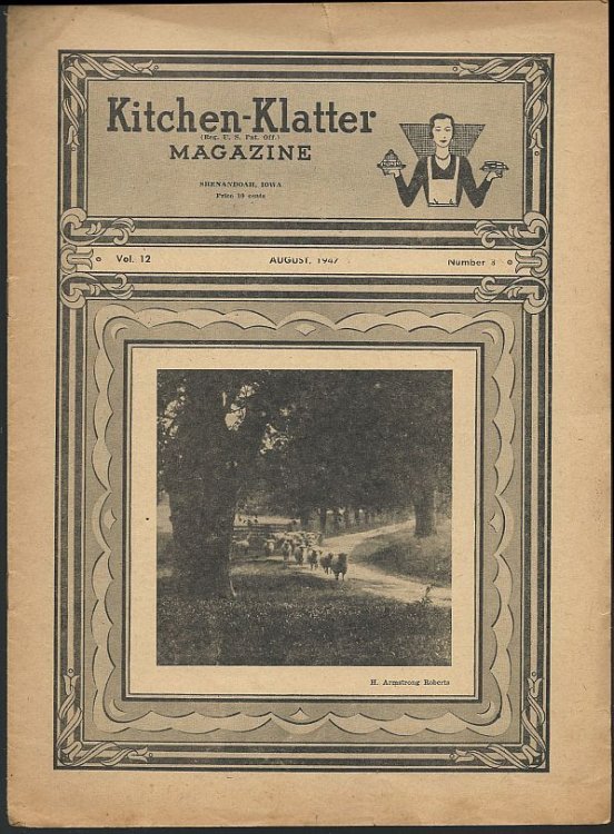 KITCHEN KLATTER MAGAZINE AUGUST 1947