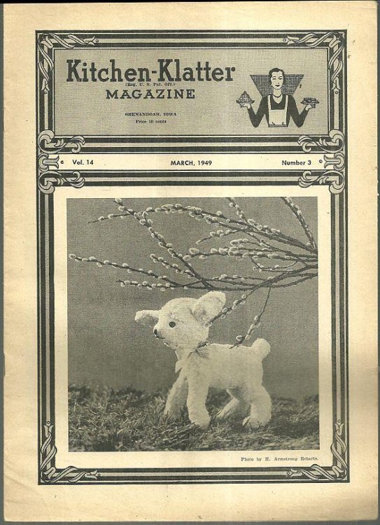 KITCHEN KLATTER MAGAZINE MARCH 1949