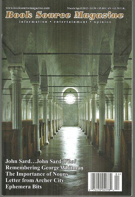 BOOK SOURCE MAGAZINE MARCH/APRIL 2012