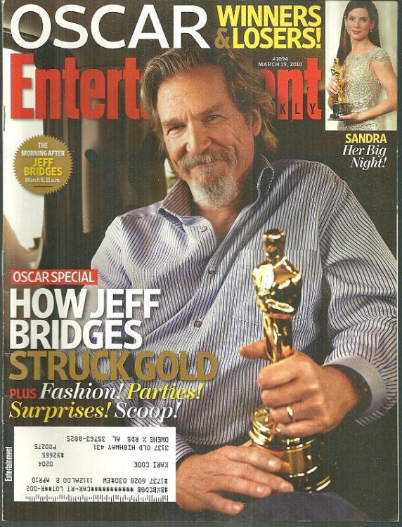 ENTERTAINMENT WEEKLY MAGAZINE MARCH 19, 2010